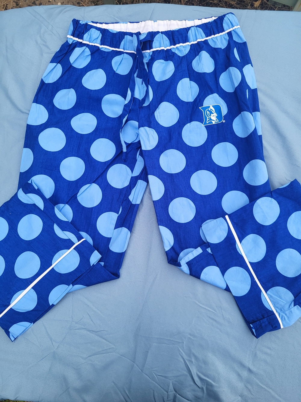 Duke Blue Polka Dot Women’s Pajama Pants